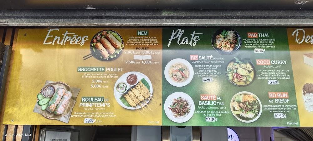 M THAI FOOD - Menu Image 1